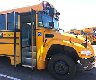 Case study thumbnail for Mesa Unified School District Reaps Economic and Environmental Benefits with Propane Buses