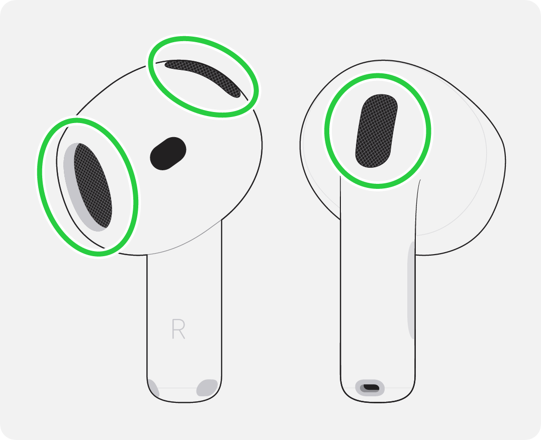 AirPods 4 meshes.