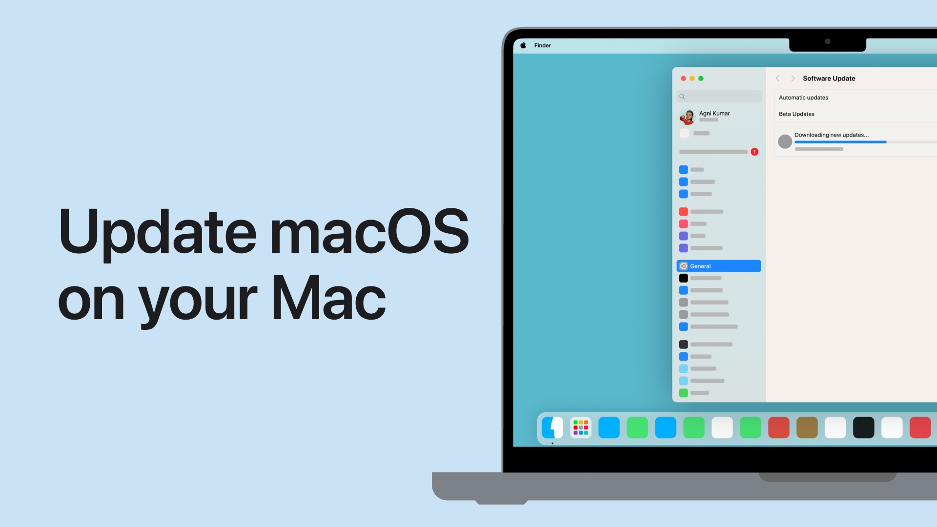 Update macOS on your Mac