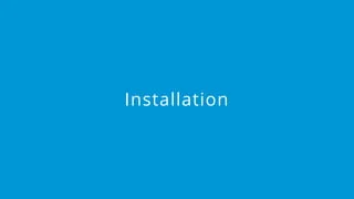 `
https://www.edureka.co/java-j2ee-soa-trainingEDUREKA JAVA CERTIFICATION TRAINING
Installation
 
