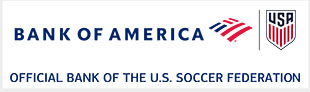 Bank of America, Official Bank of the U.S. Soccer Federation