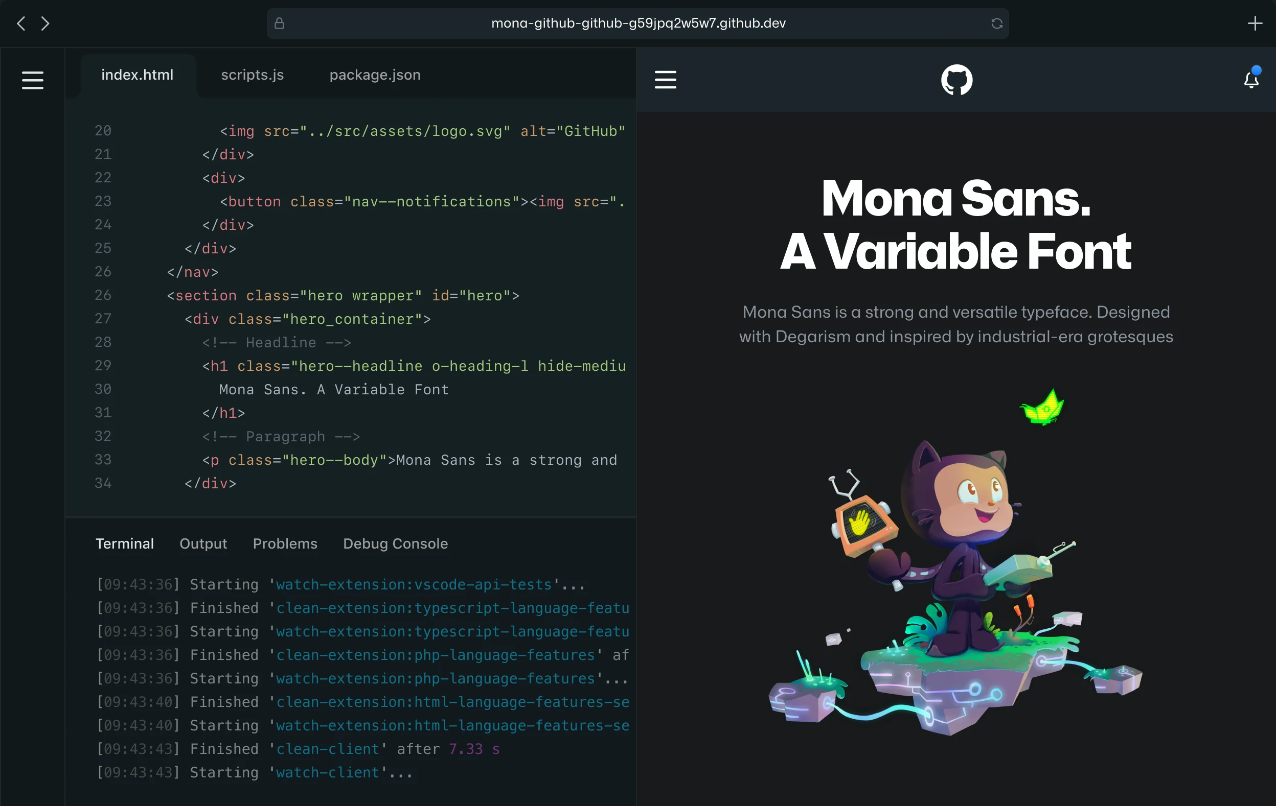 GitHub Screenshot