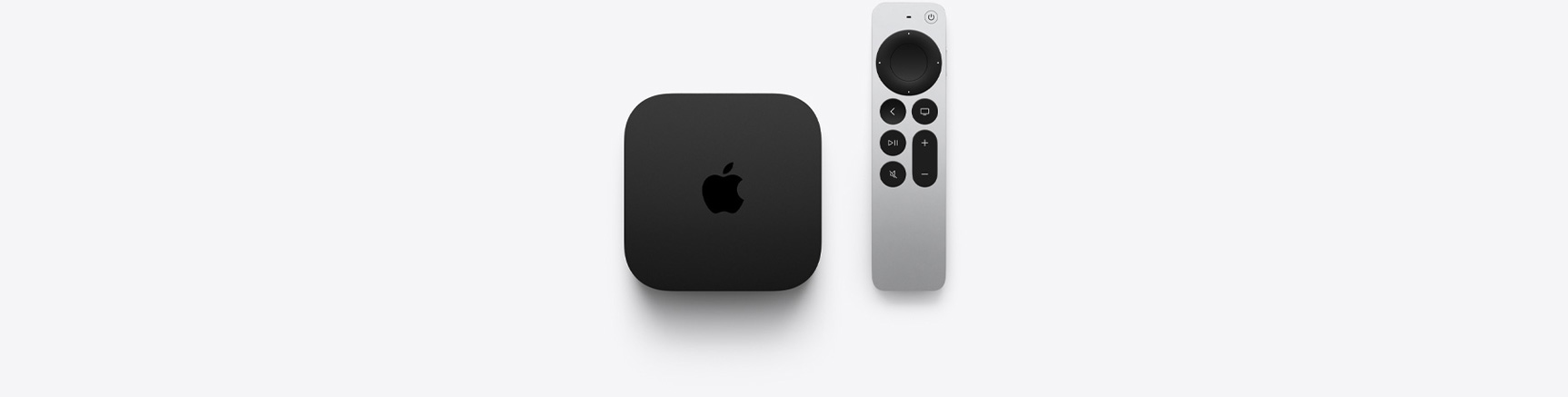 Apple TV 4K์ Siri Remote๊ฐ ๋๋ํ ๋์ฌ ์๋ ๋ชจ์ต