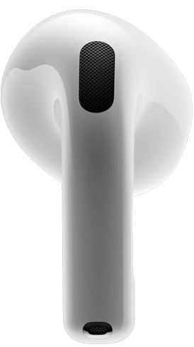 Az AirPods hĂĄtulnĂ©zeti kĂ©pĂ©t megjelenĂtĆ AirPods 4.