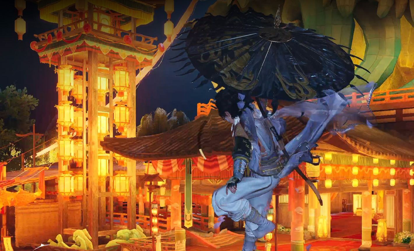 Gedetailleerde afbeelding van de actiegame ‘Where Winds Meet’