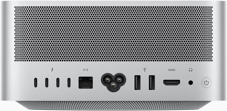Πίσω όψη του Mac Studio