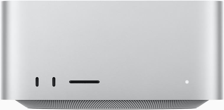 Μπροστινή όψη του Mac Studio