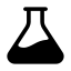 Illustration of a half-filled beaker